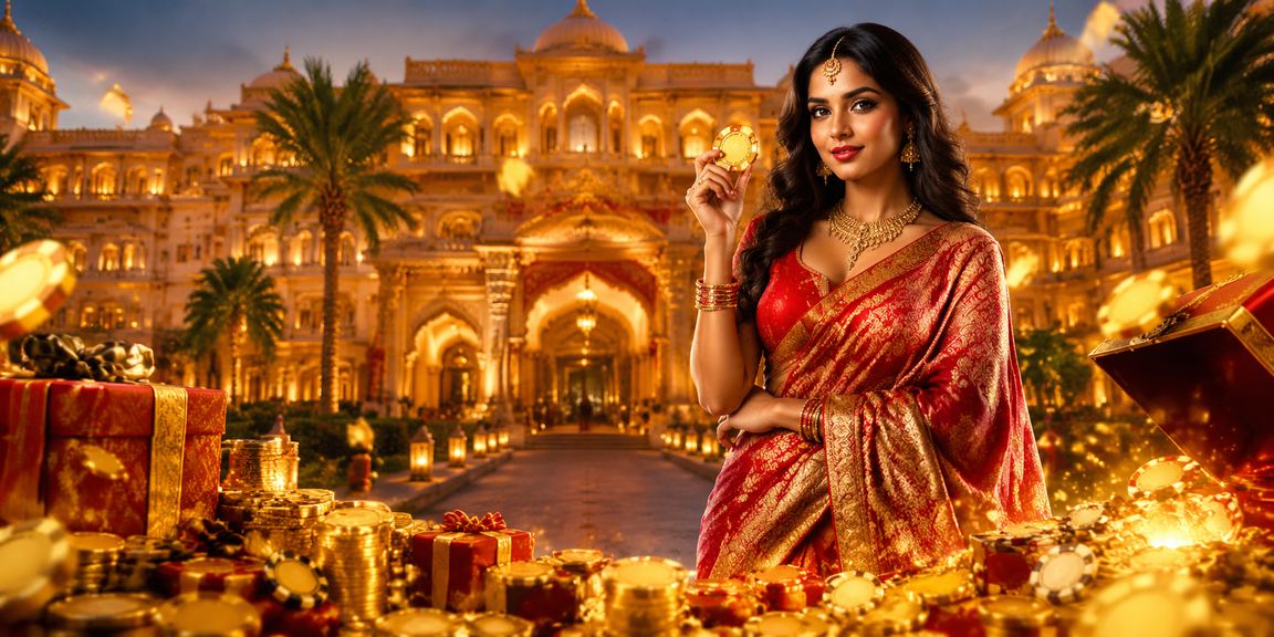 Indian woman using mobile app for lottery on 6e675